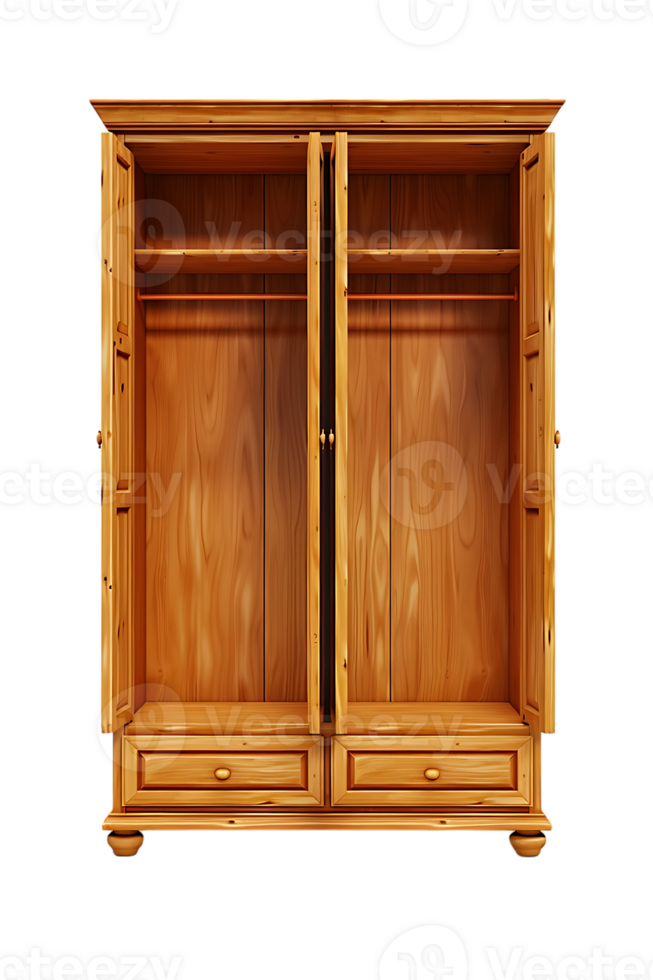 wardrobe cabinet, isolated against a transparent background png