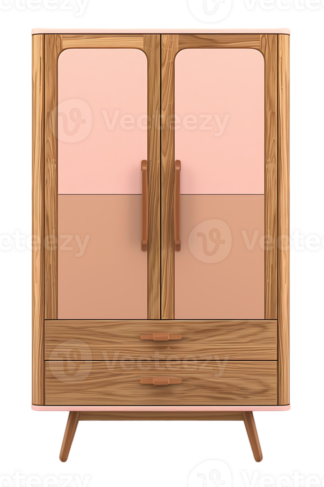 wardrobe cabinet, isolated against a transparent background png