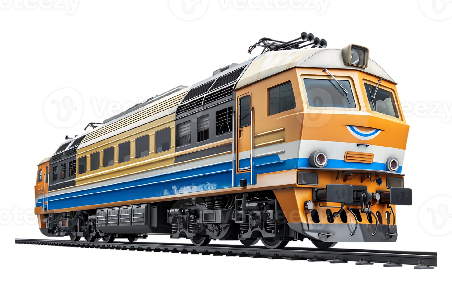 train, set against a transparent background png