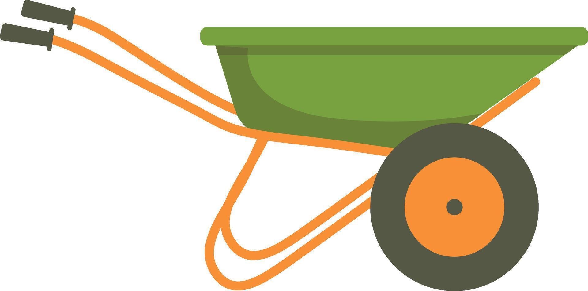 Garden Equipment Illustration. Isolated on White Background. with Minimalist Design Concept. vector