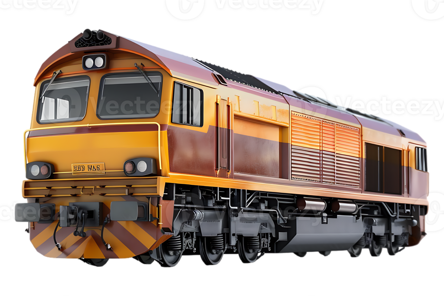 train, set against a transparent background png