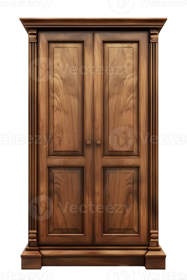 wardrobe cabinet, isolated against a transparent background png