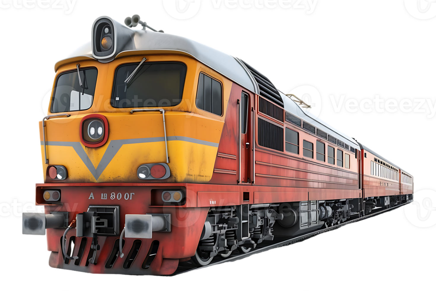 train, set against a transparent background png