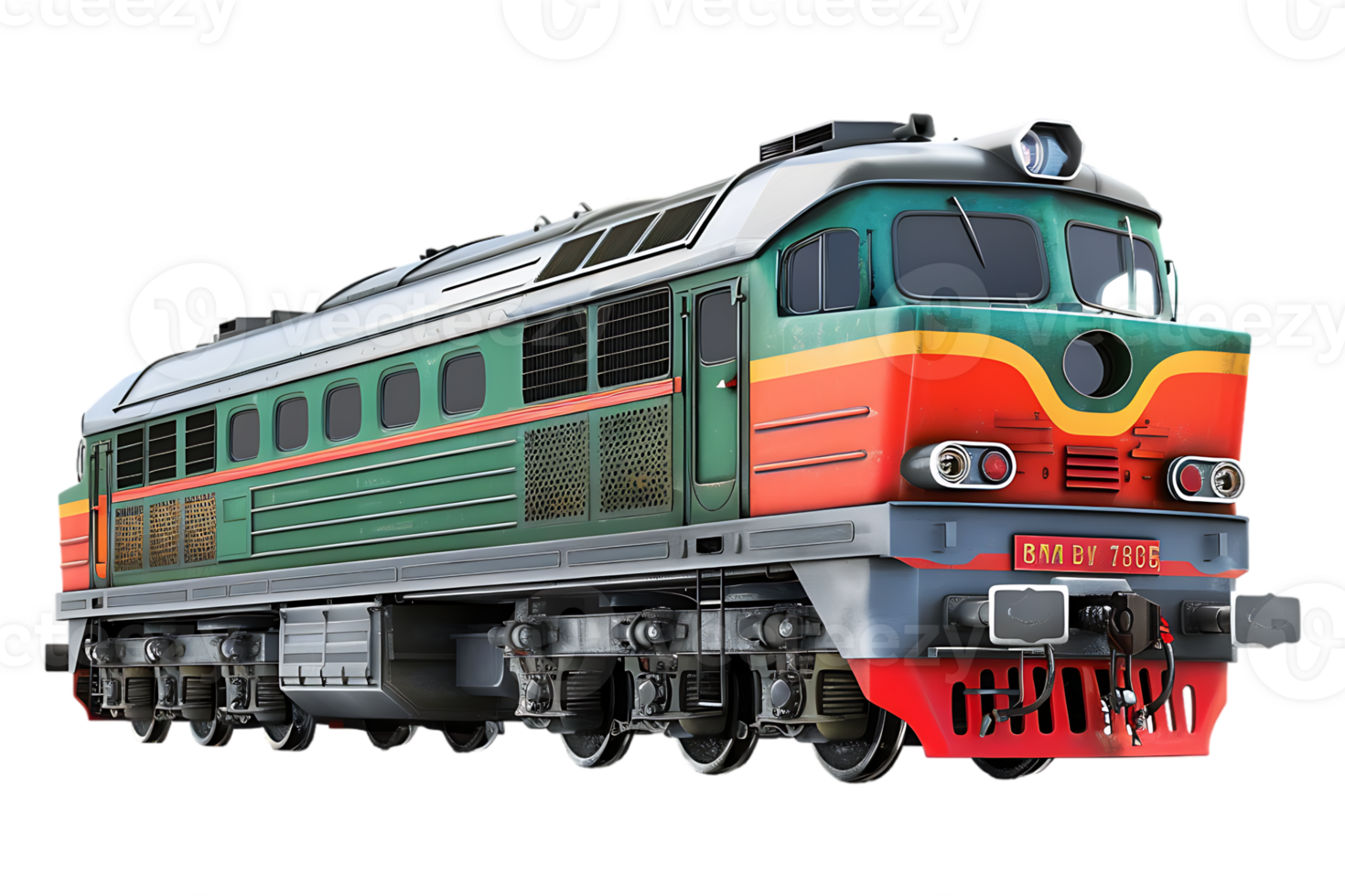 train, set against a transparent background png