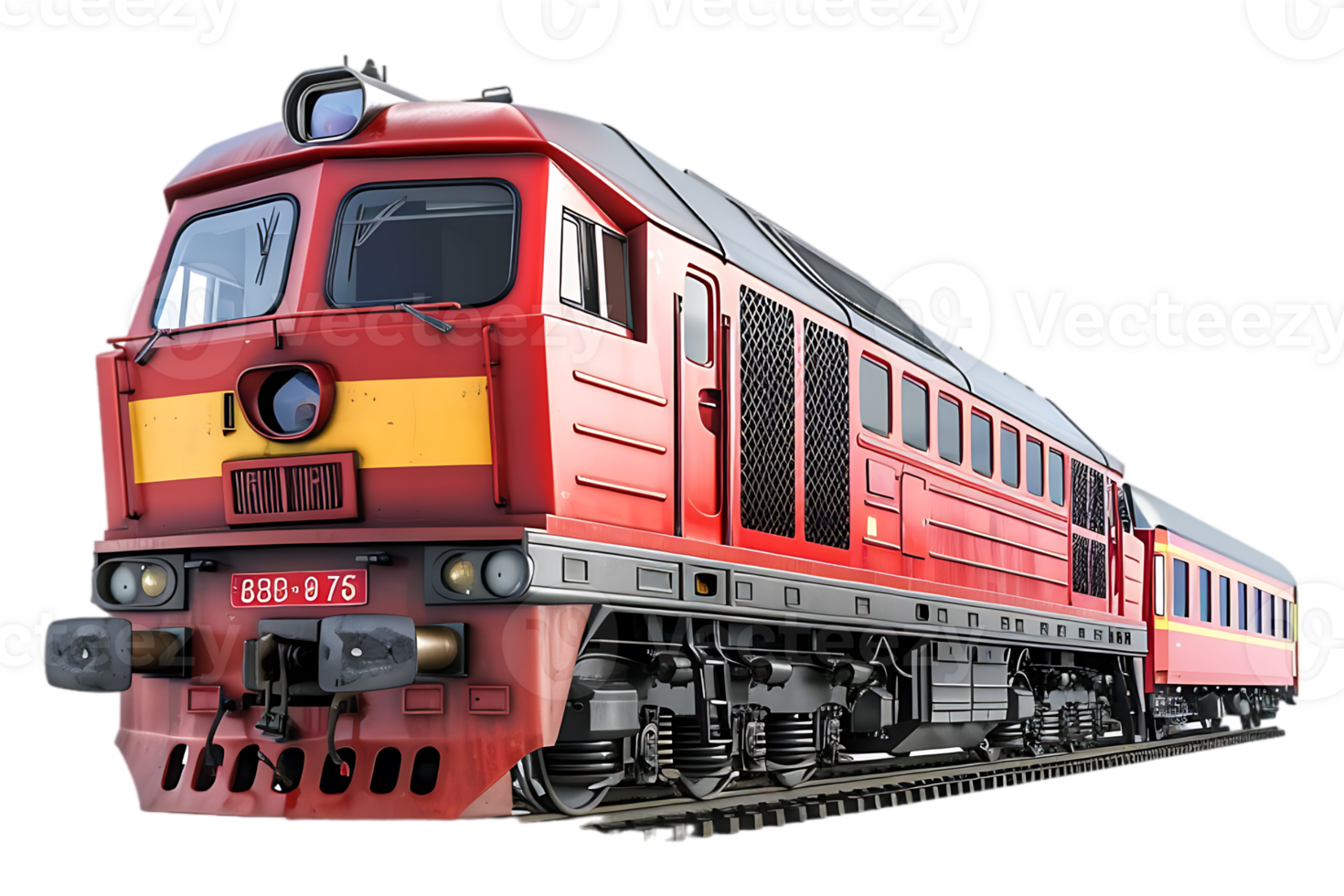 train, set against a transparent background png