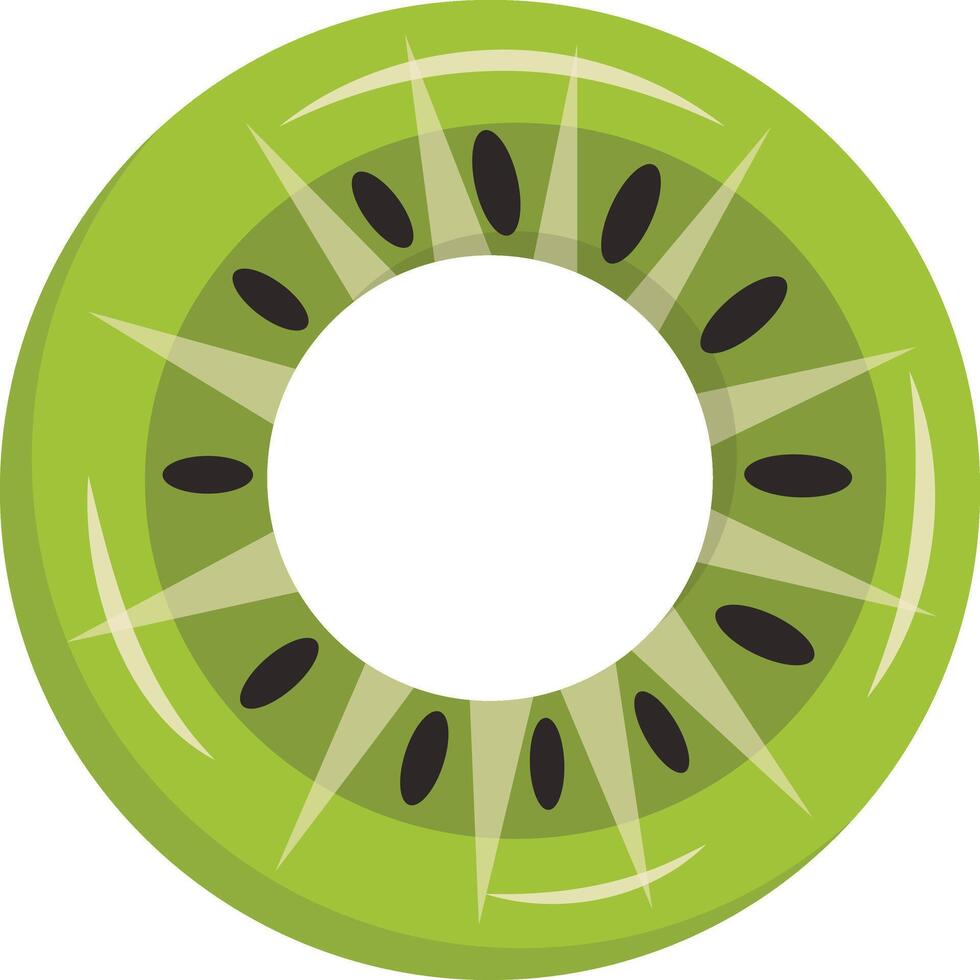 Rubber Inflatable Ring Illustration in Minimalist Cartoon Design. Circle Lifebuoy for Swimming vector