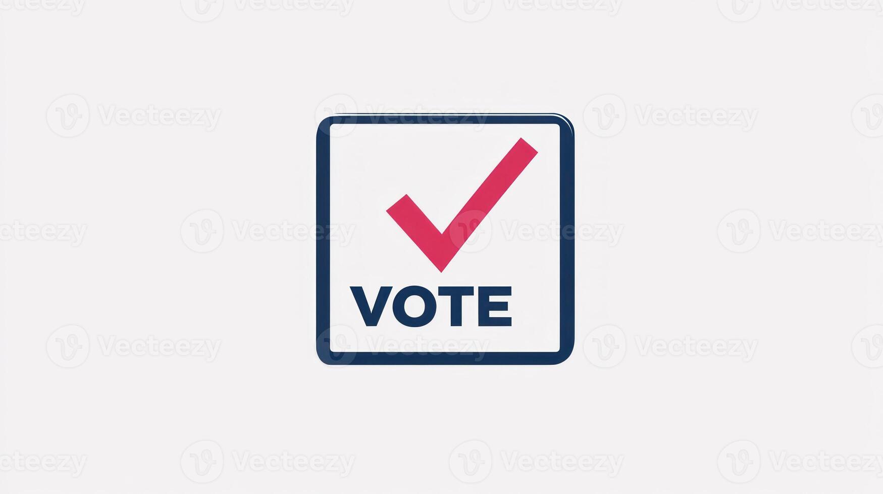 A bold reminder urging citizens to vote in upcoming elections for democracy photo