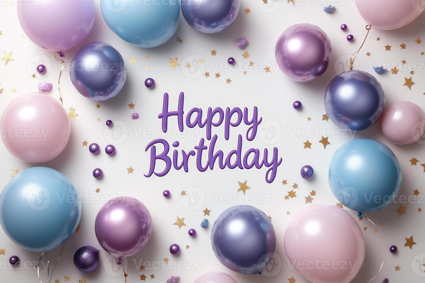 Bright balloons and decorations create a joyful atmosphere for a birthday celebration photo