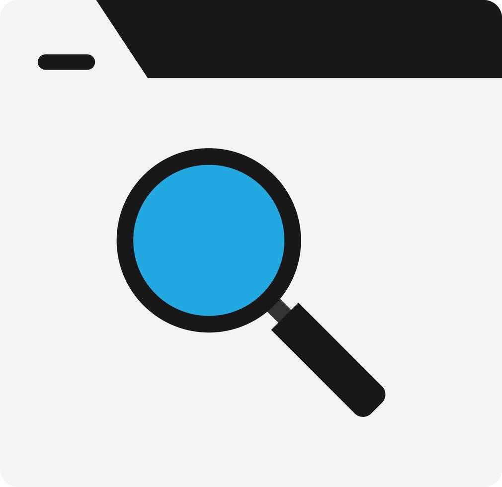 Search Find Magnifer vector
