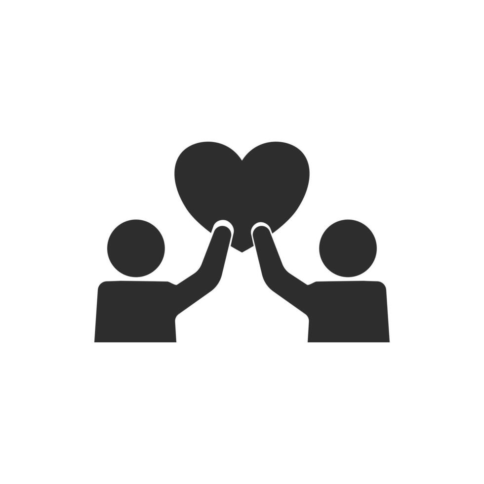 Collaboration Icon Teamwork vector