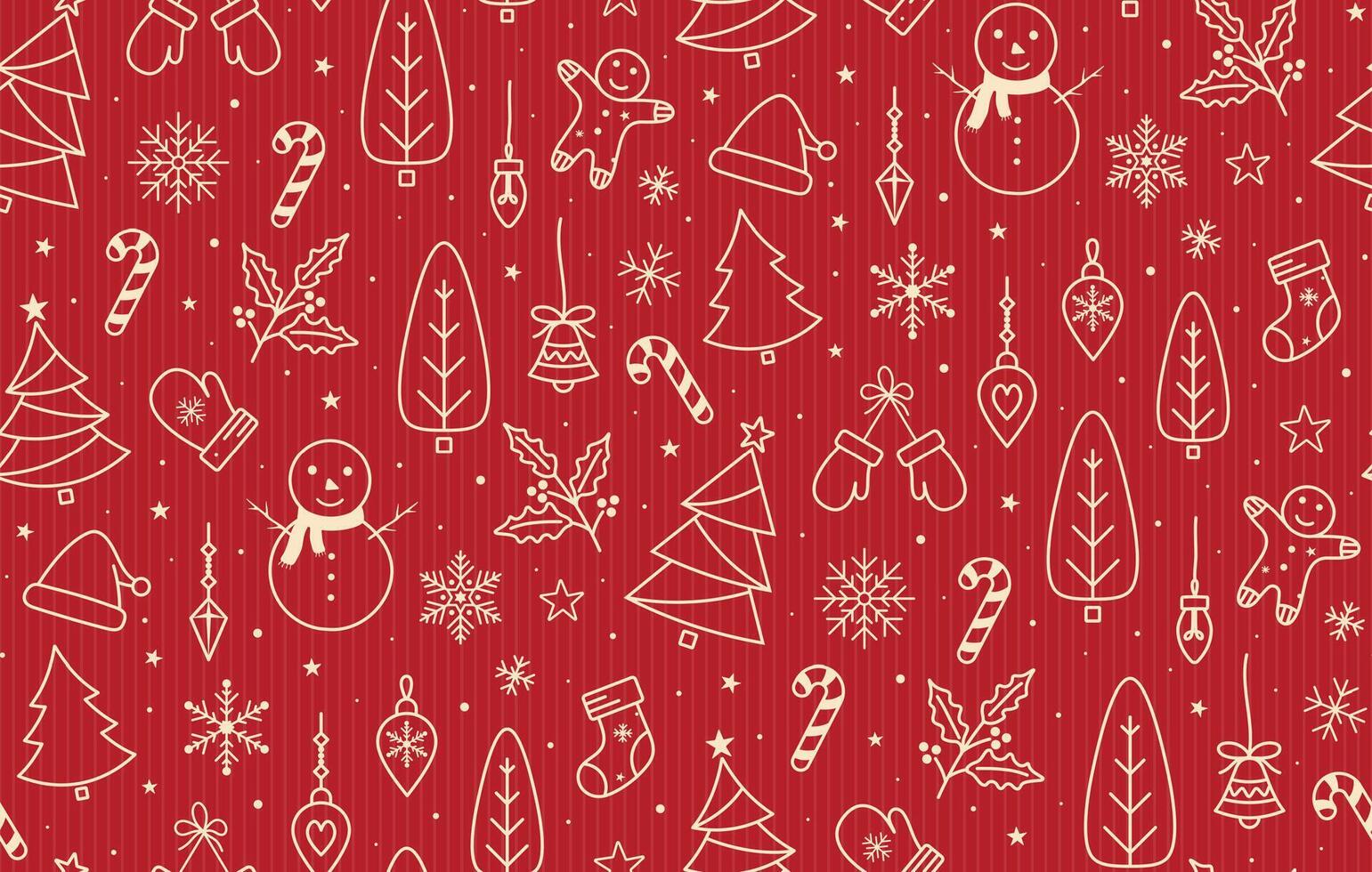 Christmas backgrounds, seamless pattern, christmas wrapping paper concept vector