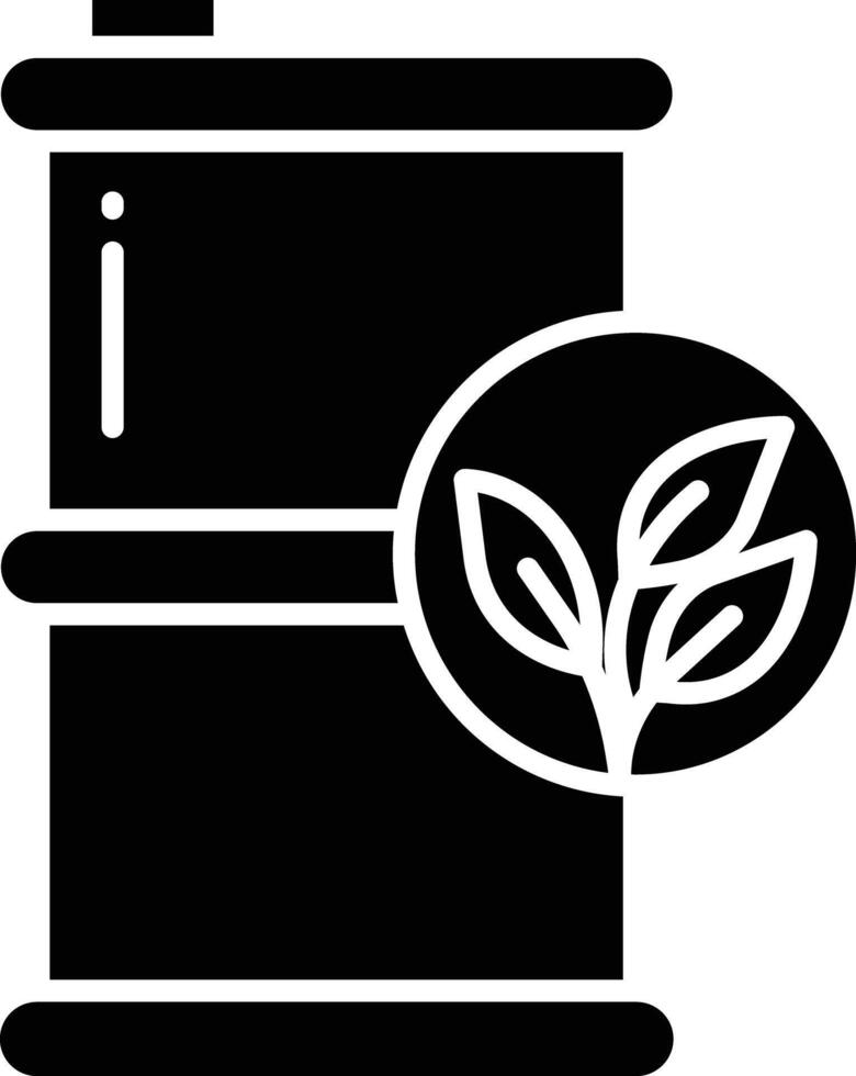 Barrels solid glyph illustration vector