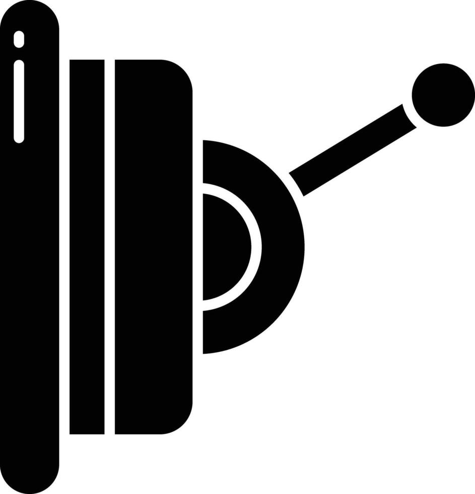 Switch solid glyph illustration vector