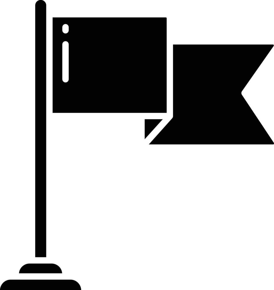 France waving flag solid glyph illustration vector