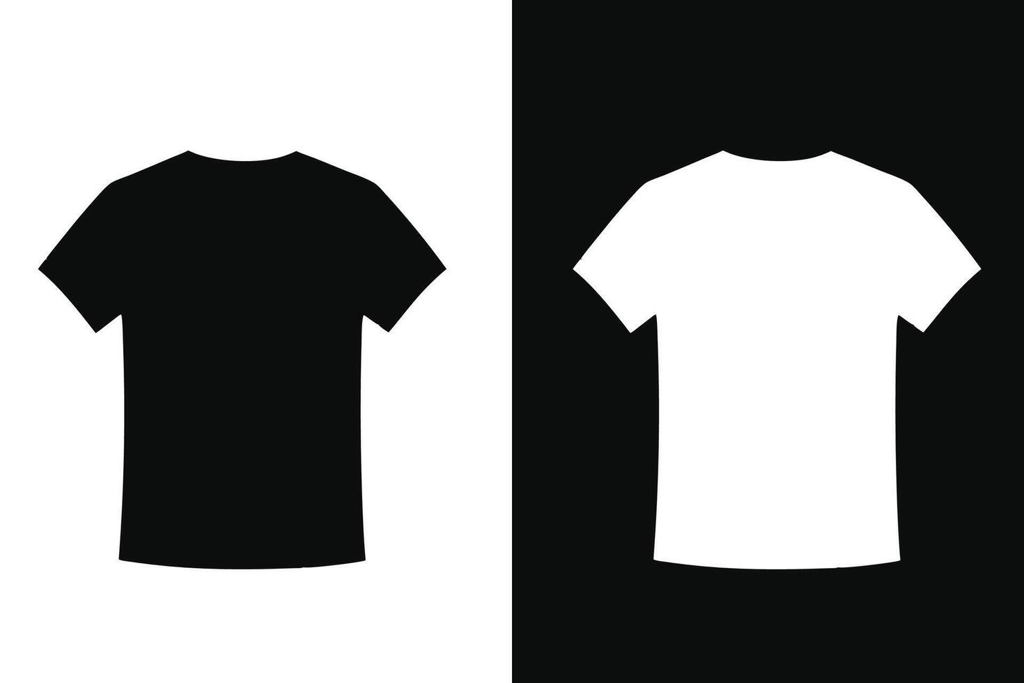 Black Color Bella Canvas T shirt Mockup vector