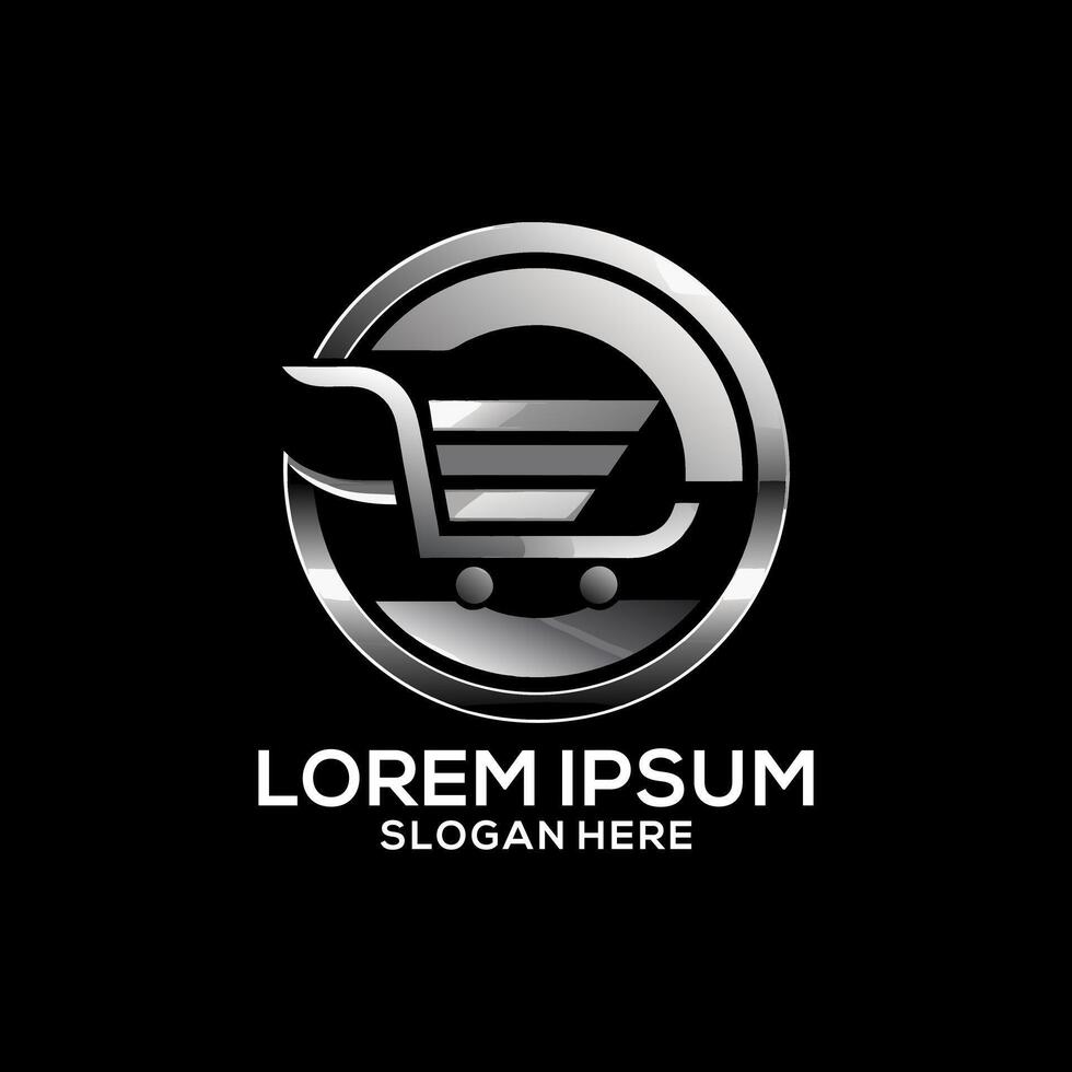 Ecommerce business logo, Ecommerce digital brand logo, Digital business logo, colorful logo for business. vector