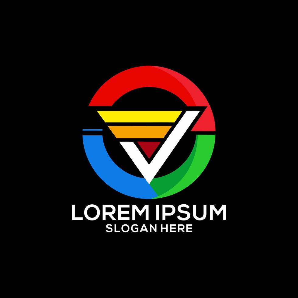 Ecommerce business logo, Ecommerce digital brand logo, Digital business logo, colorful logo for business. vector