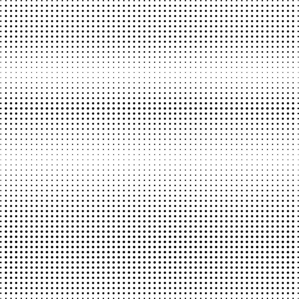 Halftone dotted background. Monochrome dotted texture. Circle pattern on white. Grunge design illustration. vector