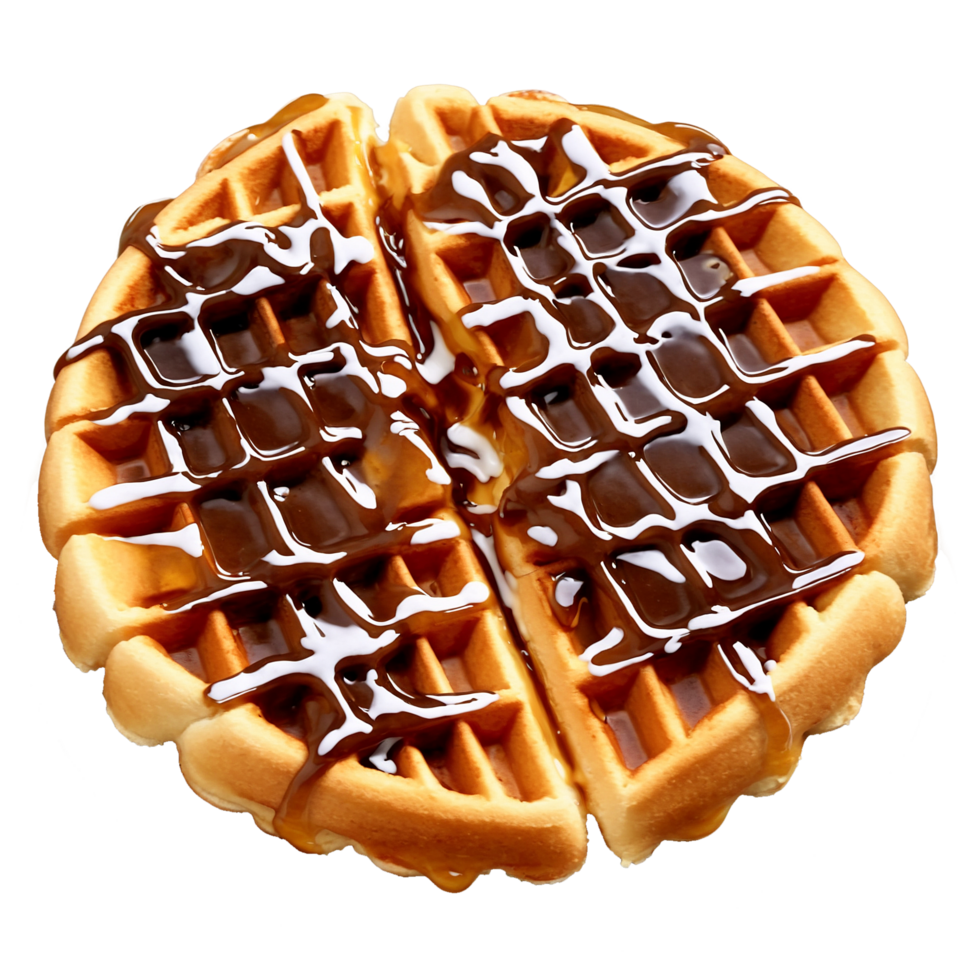 A top view of waffle png