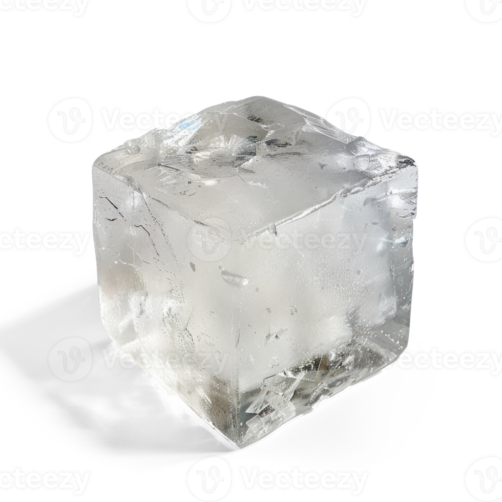 ice cube on transparent background png