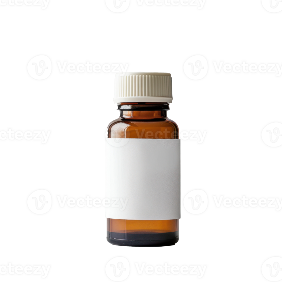 a bottle of essential oil on a transparent background png