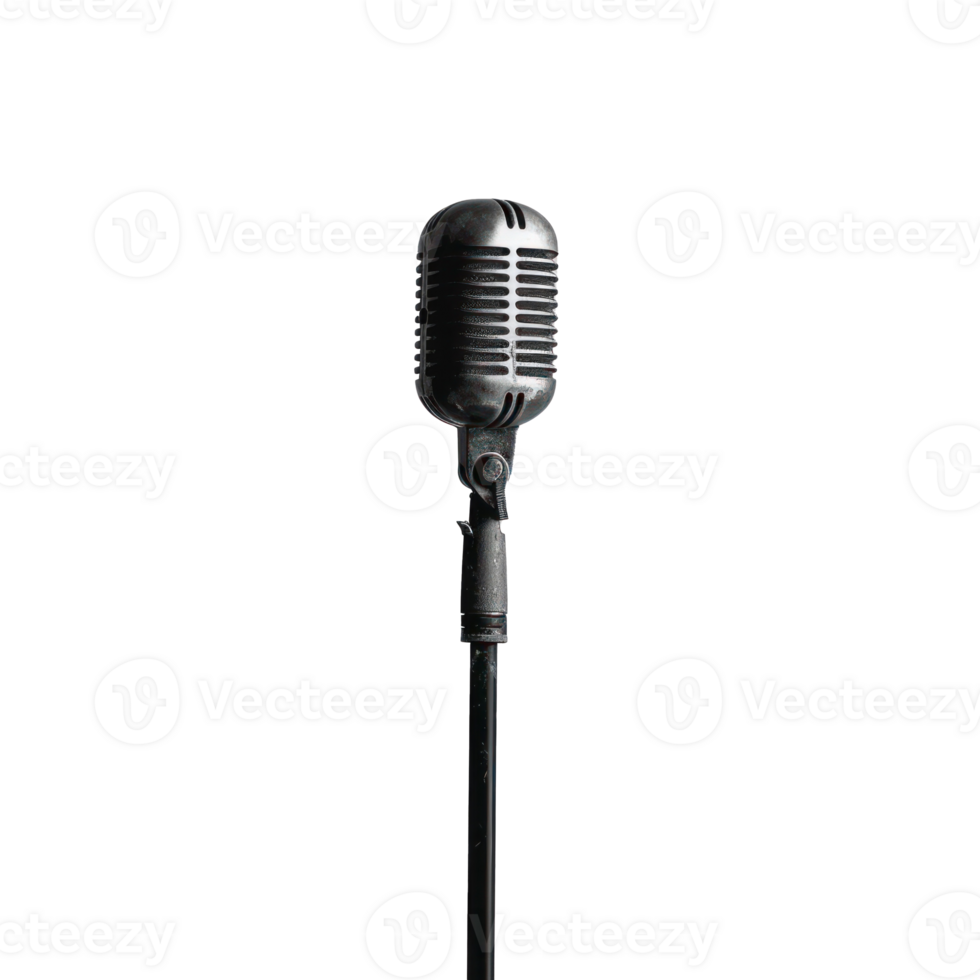 microphone on transparent background png