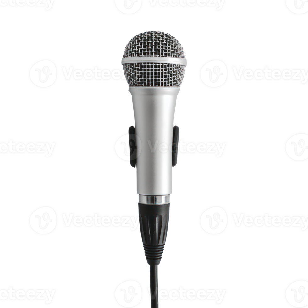 microphone on transparent background png