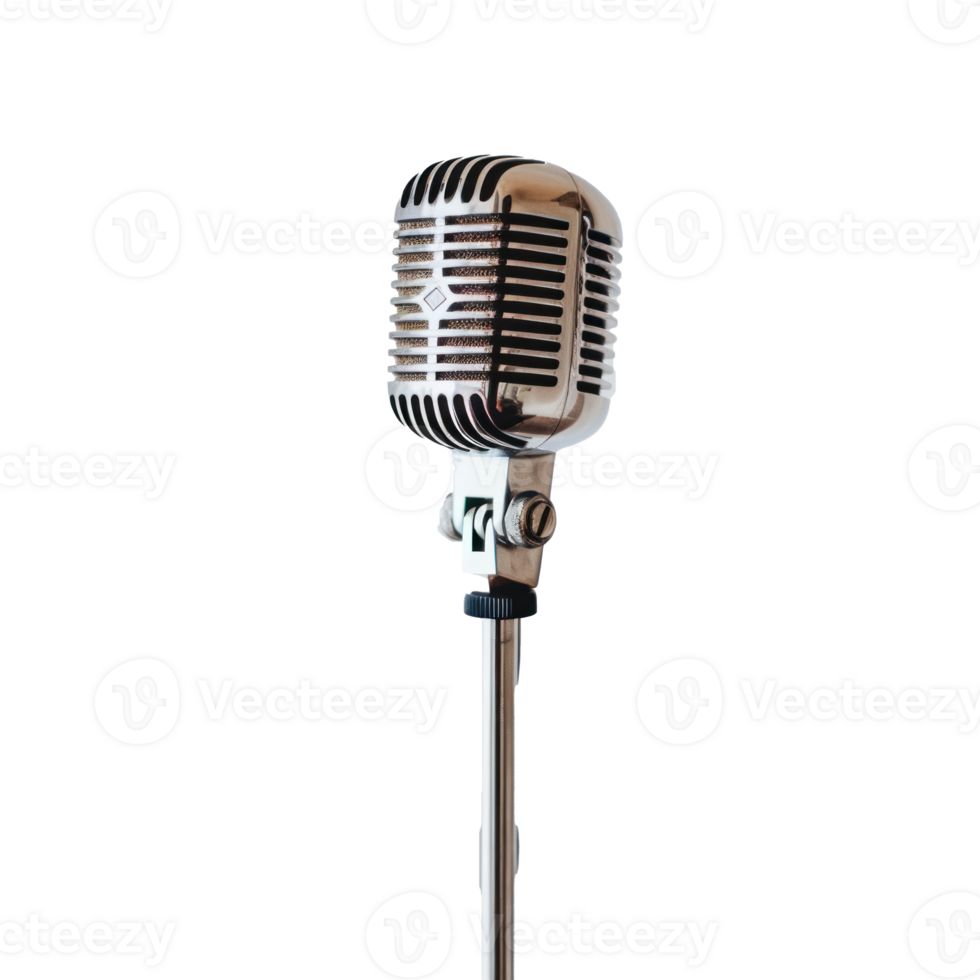 microphone on transparent background png