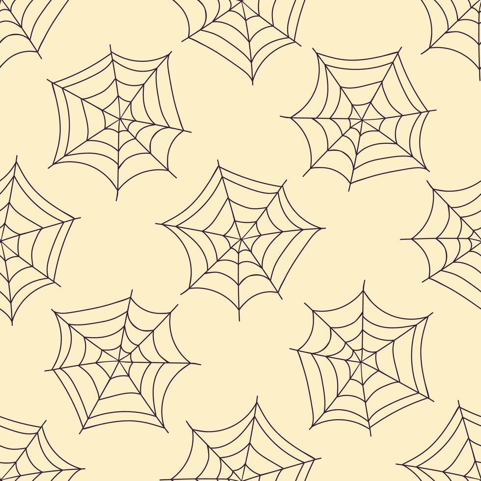 Halloween Seamless Patterns for Background, Digital Paper With Web vector