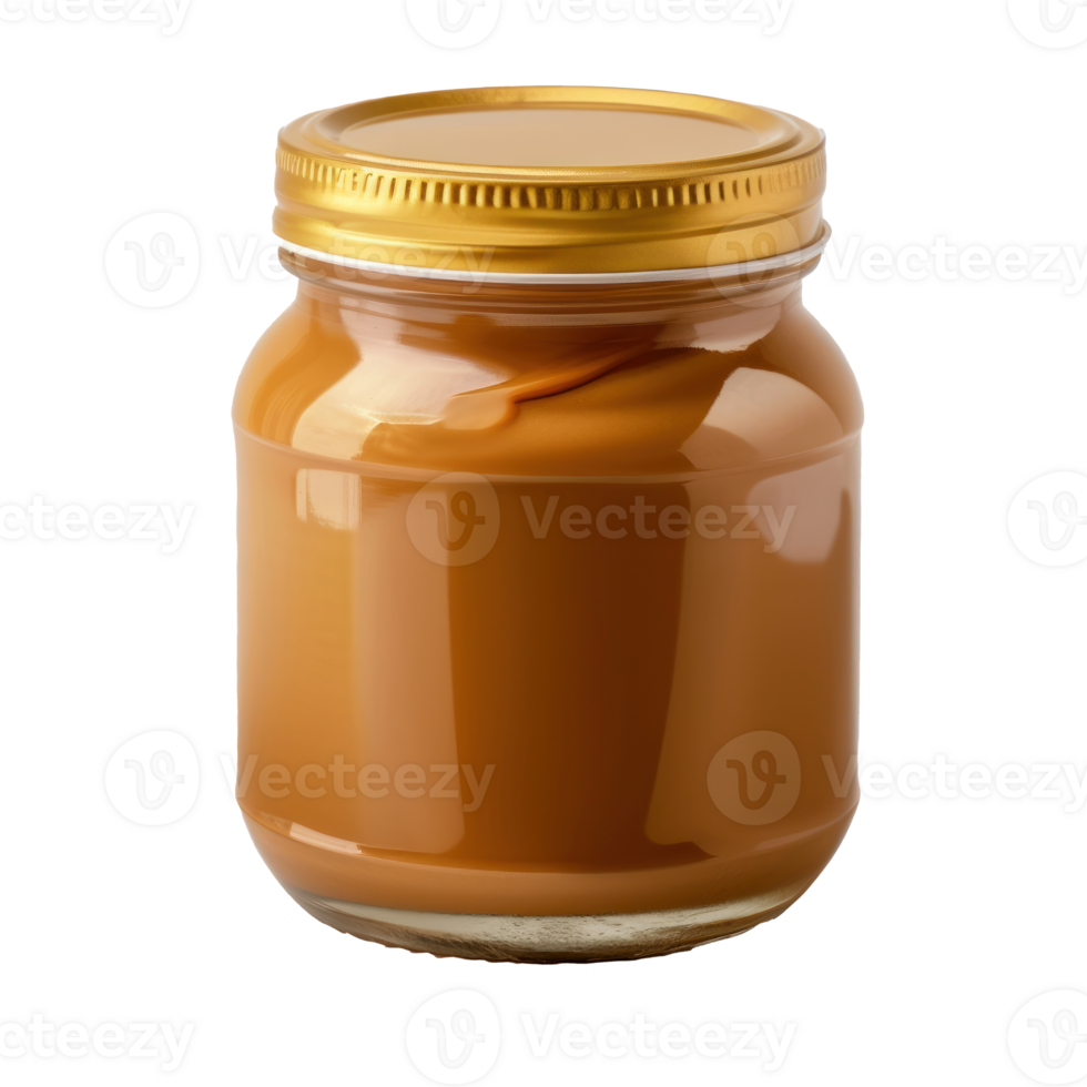 jar of peanut butter transparent background png