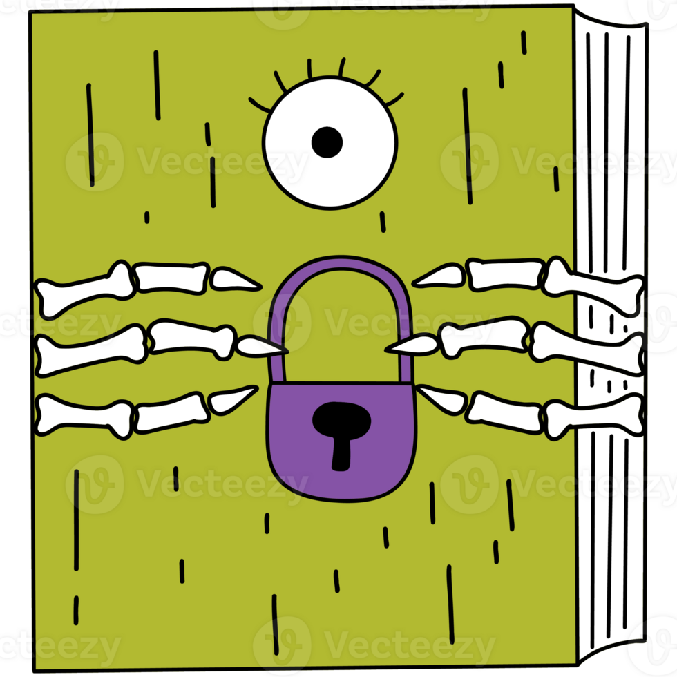 School supplies Halloween png