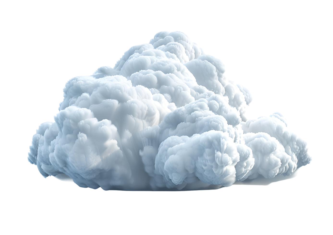 White fluffy clouds isolated on white background. isolated on transparent background png