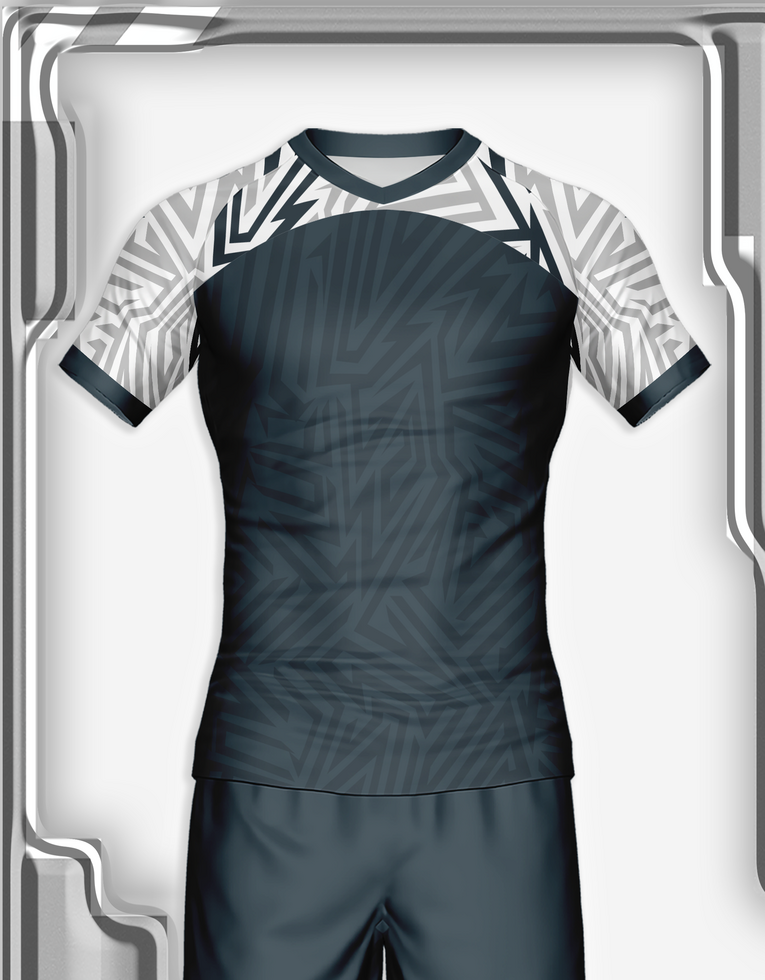 jersey sport shirt template design for soccer Sport, basket ball, running uniform in front view psd