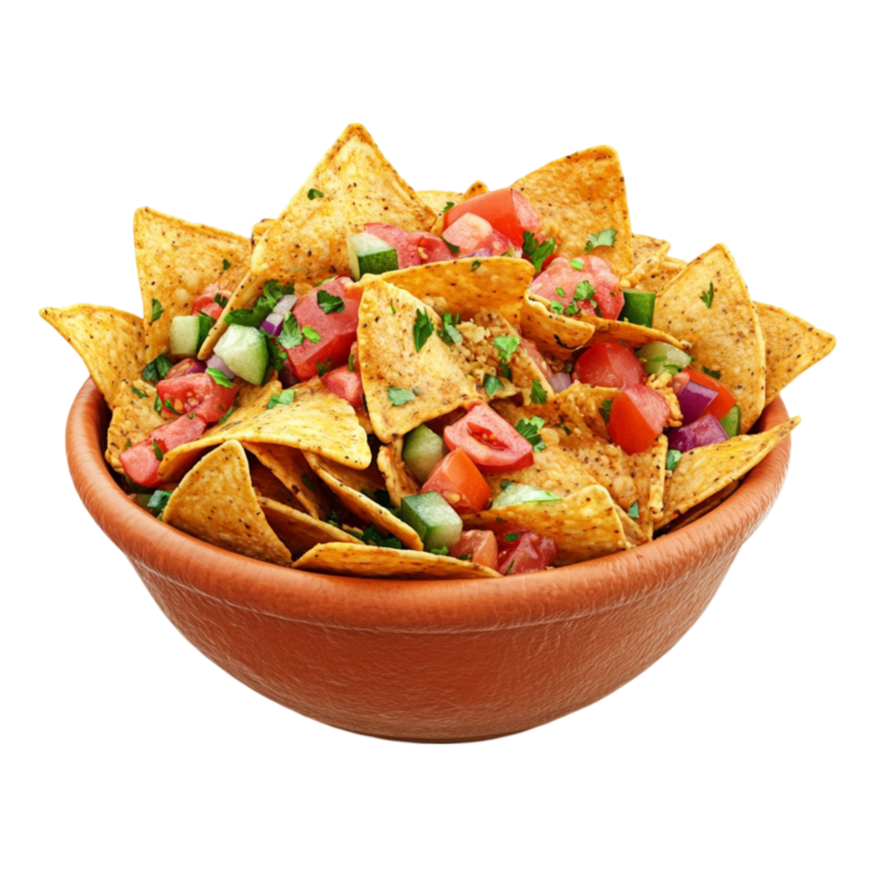 Pile of Nacho Chips png