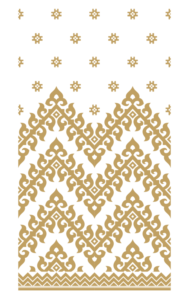 Indonesian Riau Malay songket woven fabric motif, siku awan motif. Suitable for fabric motifs, batik, backgrounds, decorations png