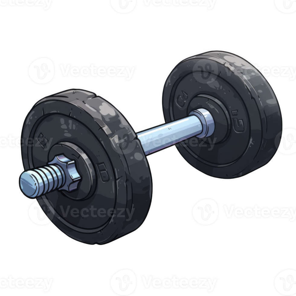 Dumbbells isolated on transparent background png