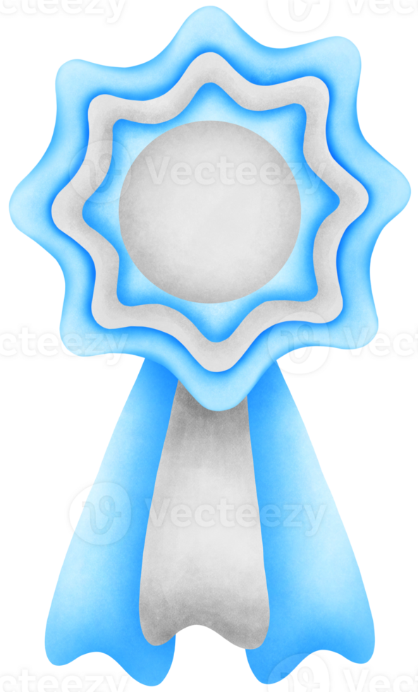 watercolor medal illustration png