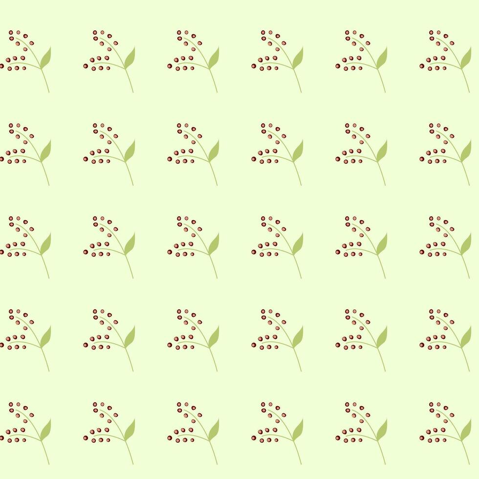 Simple flower seamless pattern on a light background. Pattern for fabrics, textiles, wrapping paper, background, and cards. vector