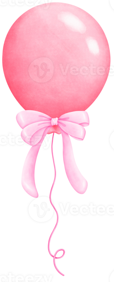 Watercolor Balloon Clipart for Parties and Celebrations png