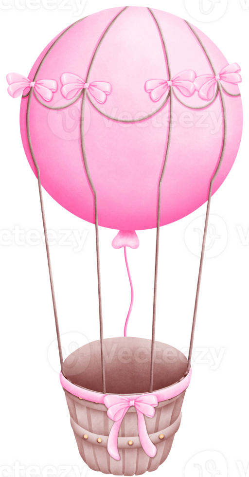Watercolor Balloon Clipart for Parties and Celebrations png
