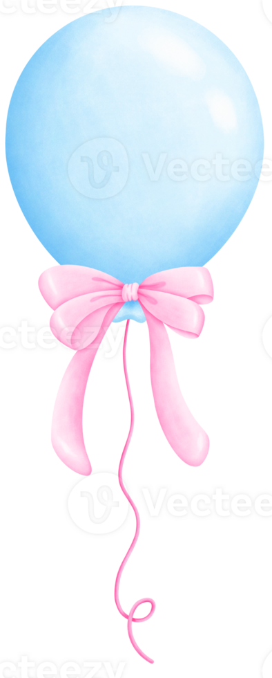 Watercolor Balloon Clipart for Parties and Celebrations png