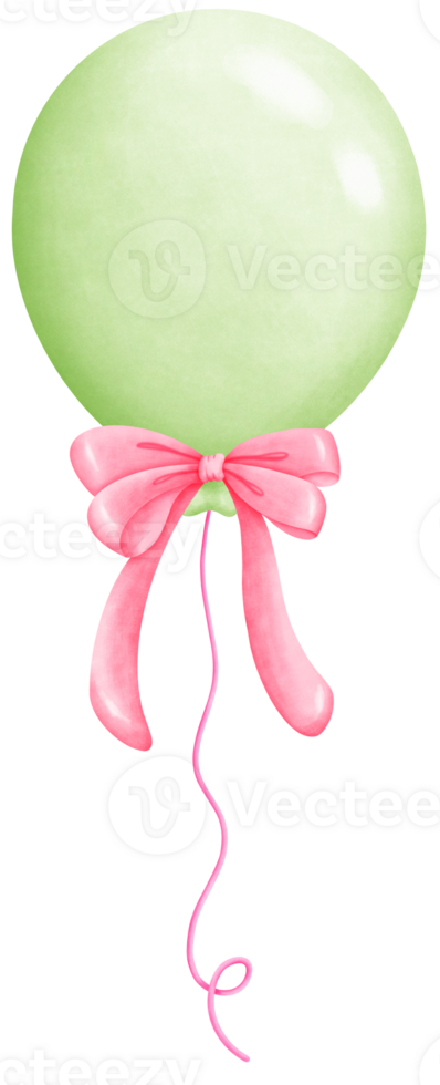 Watercolor Balloon Clipart for Parties and Celebrations png