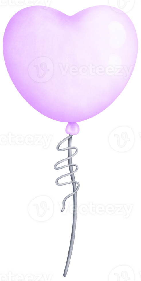 Watercolor Balloon Clipart for Parties and Celebrations png