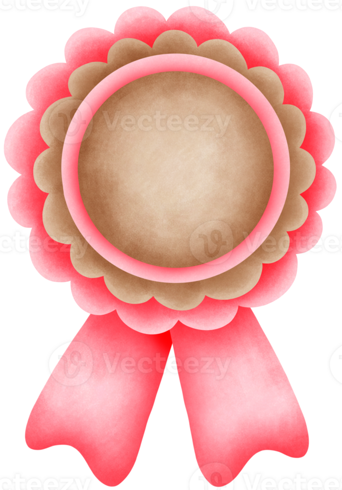 watercolor medal illustration png
