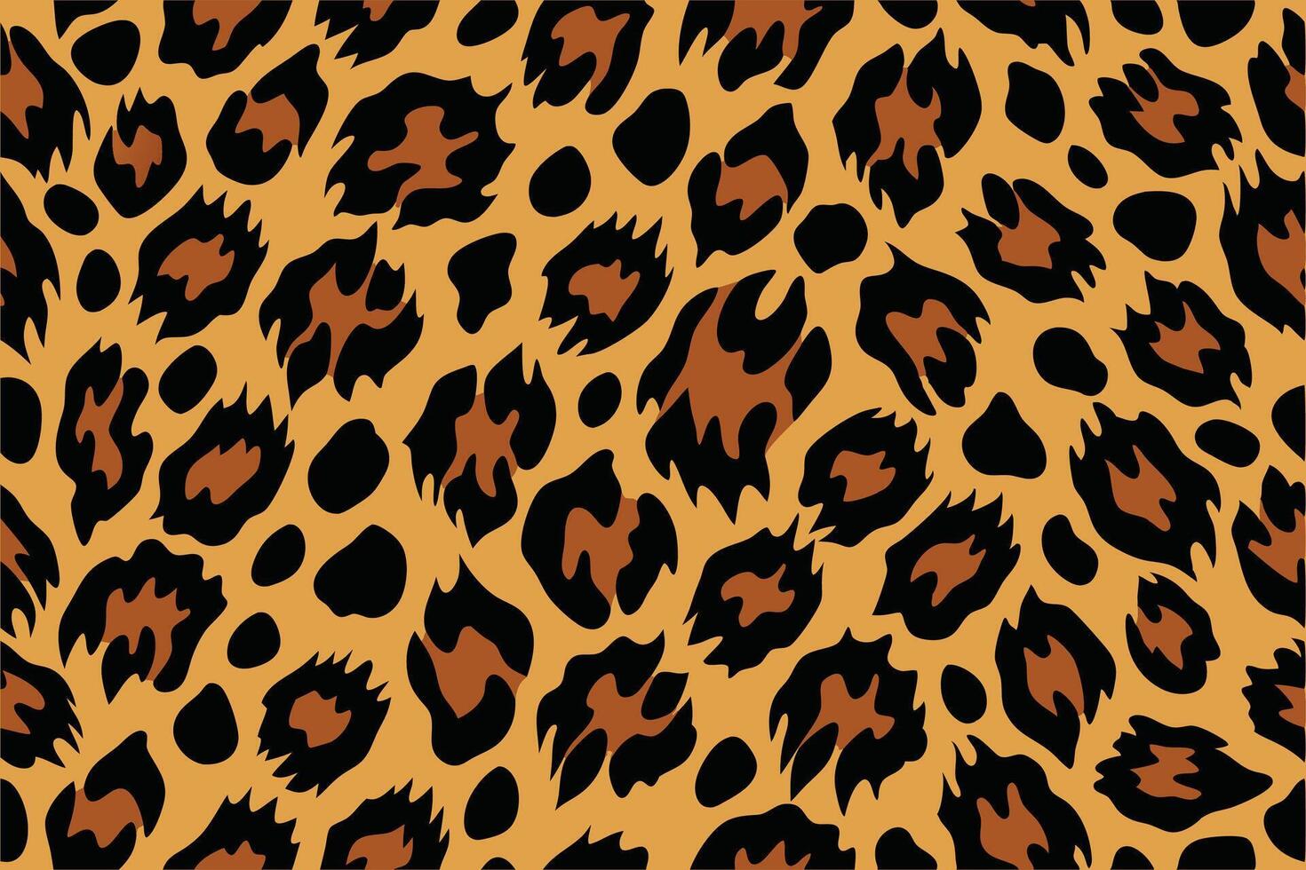 Animal skin pattern seamless. Design for fabric, wallpaper, wrapping, background vector