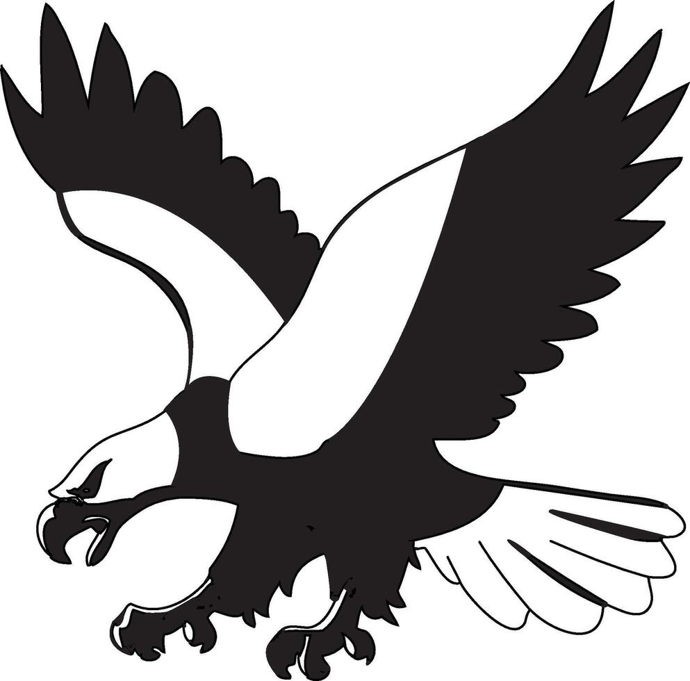 Bird silhouette art illustration vector