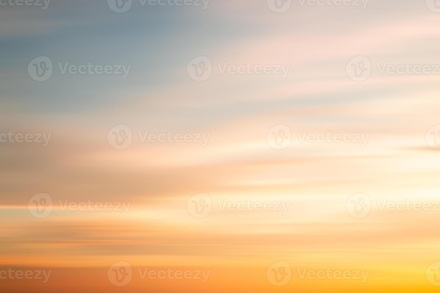 Beautiful , luxury soft gradient orange gold clouds and sunlight on the blue sky perfect for the background, take in everning,Twilight, Large size, high definition landscape photo