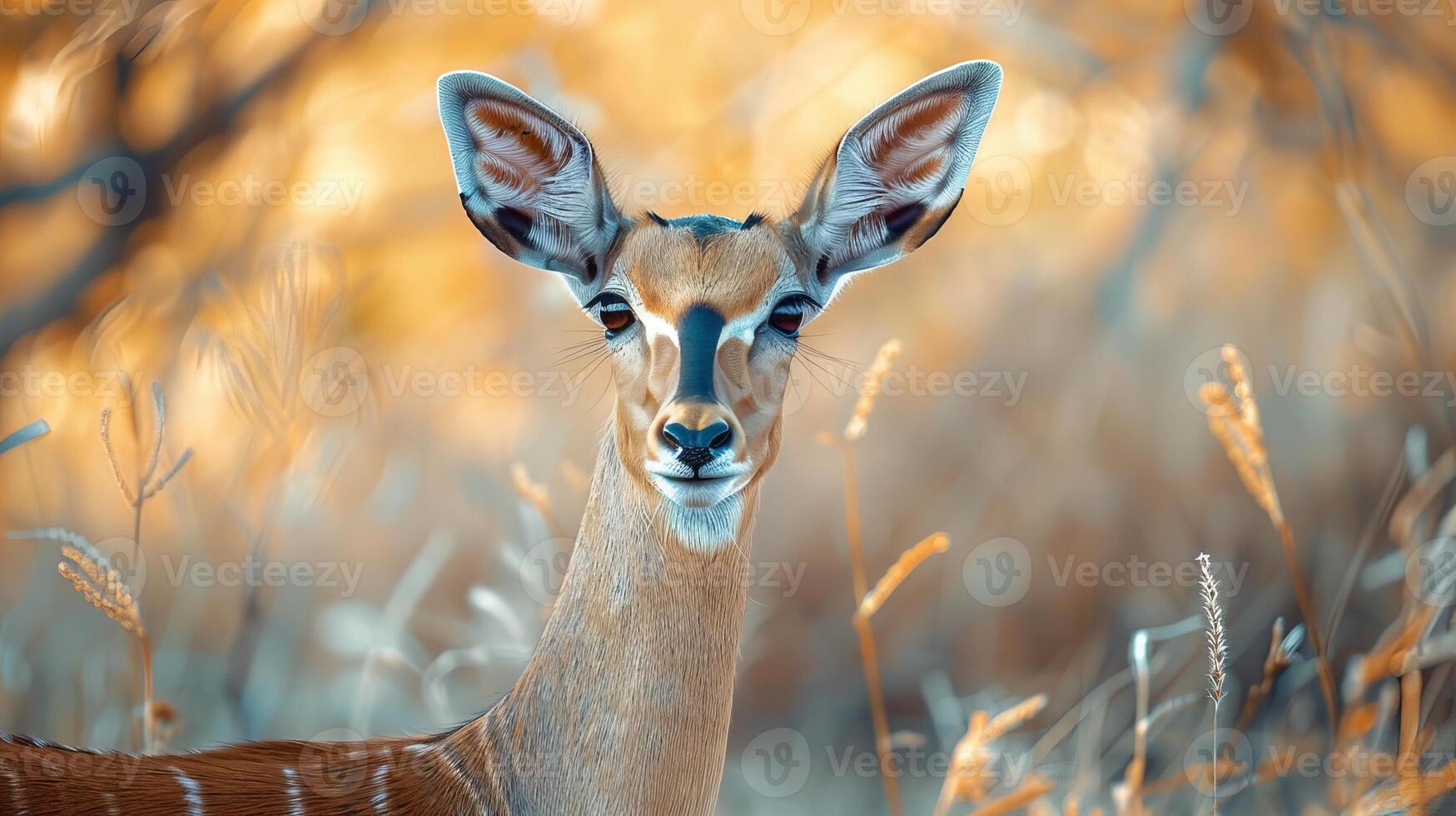 Close-up of a deer in the wilderness photo