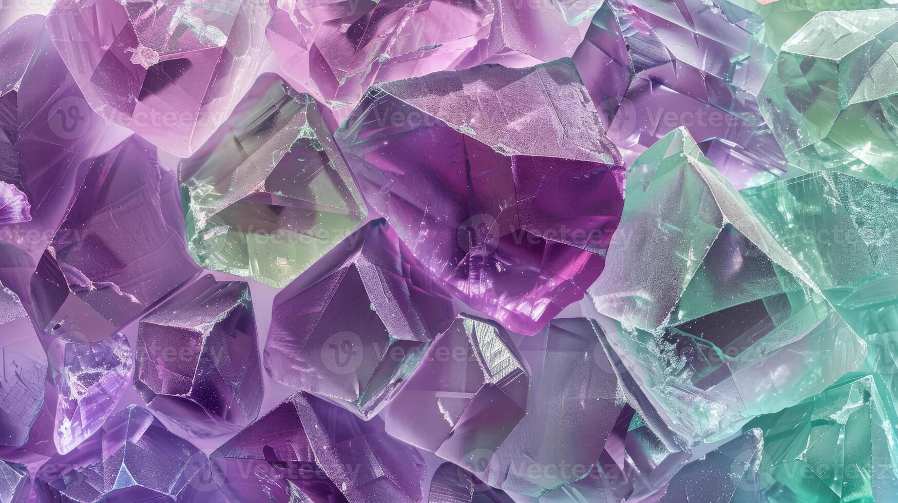 Fluorite Crystals CloseUp Abstract Background for Design Print and Poster Projects photo