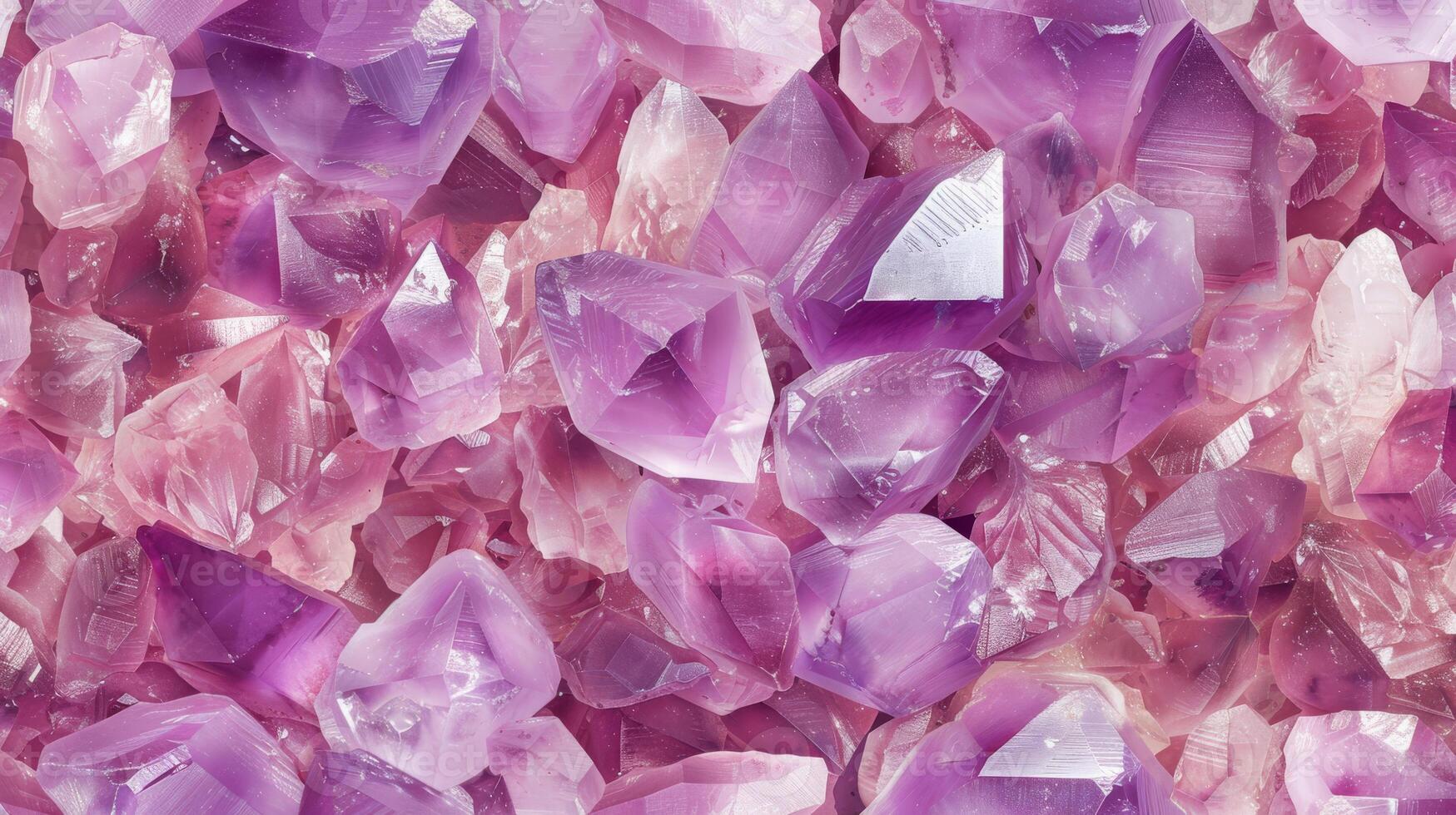 Purple Amethyst Crystals Background, Vibrant Geode Pattern for Design and Print Projects photo